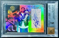 2010-11 Panini Gold Standard KOBE BRYANT #33/49 24k ON-CARD AUTO BGS 9/10 Mint