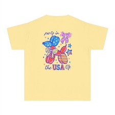 4th of July Party in the USA Girls T-shirt