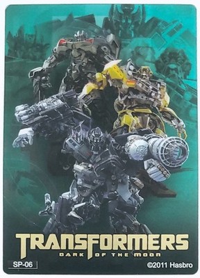 2011 Hasbro Transformers Dark of the Moon Special #SP-06 Autobots Insert Card NM