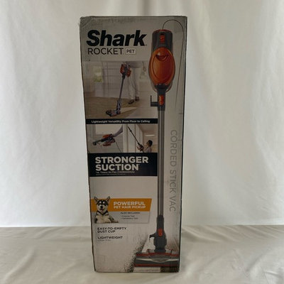 #ad Shark Rocket Pet HV301 Corded Stick Vacuum Orange Gray $119.95