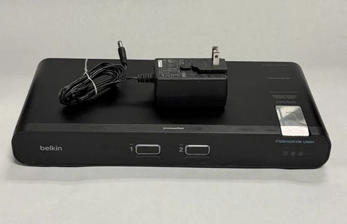Belkin Universal 2-Ports Single Head 2nd Gen Secure KVM F1DN102KVM-UNN4