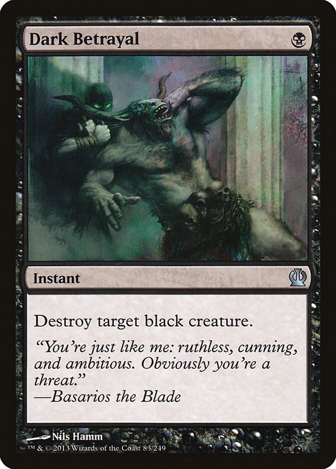 Dark Betrayal (083) Theros THS MTG Magic