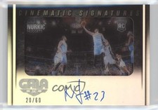 2014-15 Panini Gala Cinematic Rookie Signatures 20/60 Jusuf Nurkic #14 Auto r9e