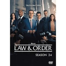 Law  Order: The Complete Season 24 DVD NEW