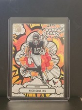 2025 Panini Donruss - Bomb Squad Nico Collins #BS-NCS