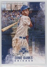 2017 Panini Diamond Kings Variation Ernie Banks (Batting Follow Through) HOF 2f9