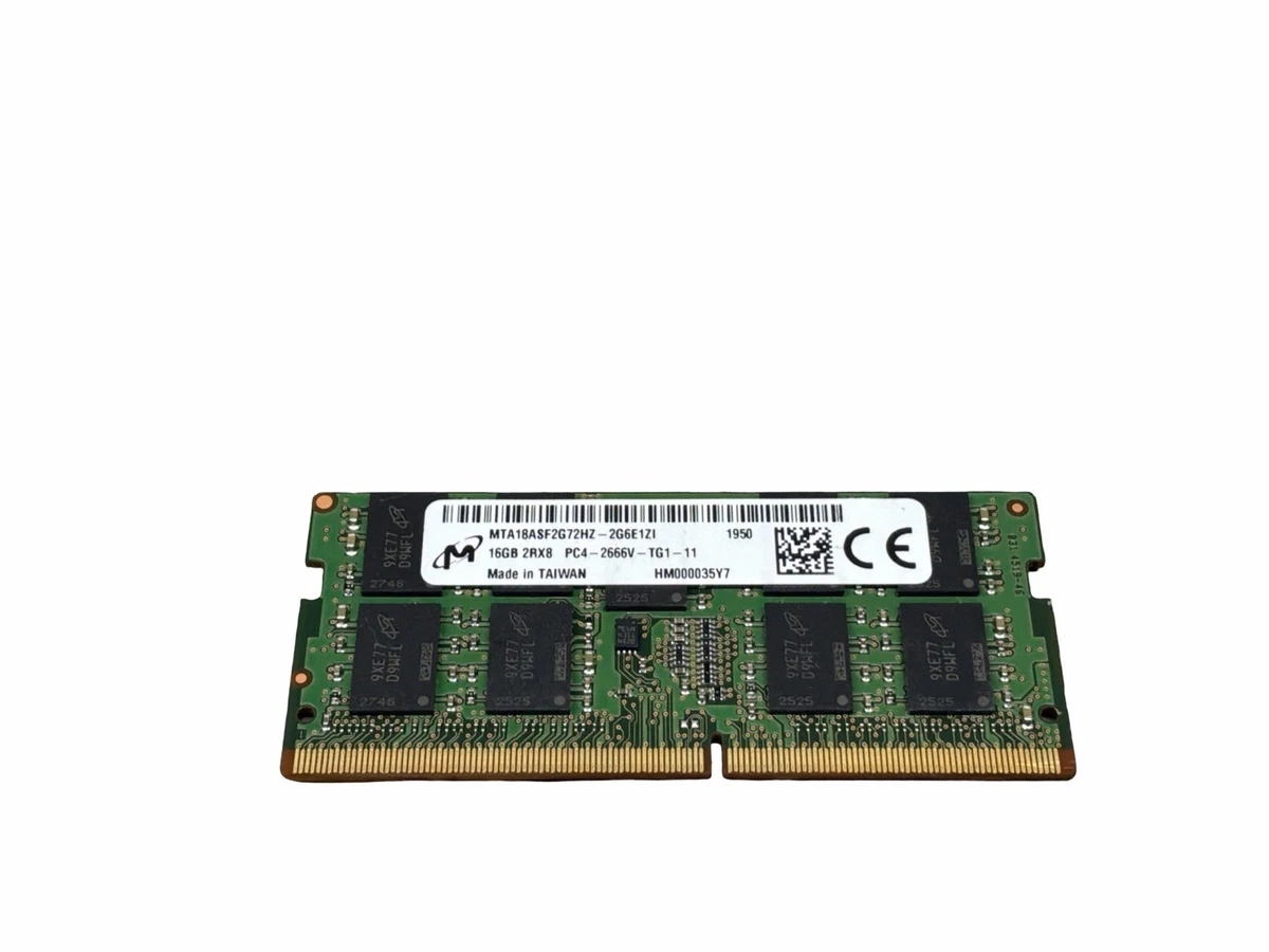 Micron DDR4 SDRAM 16 GB Total Capacity Memory (RAM) for sale | eBay