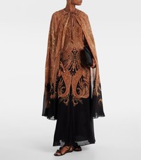 Zimmermann Hypnotic Caped Maxi Dress  Size 3/US10/UK14 RRP-$1650New with Tags