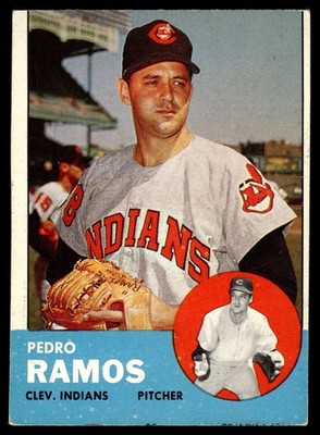 1963 Topps #14 Pedro Ramos