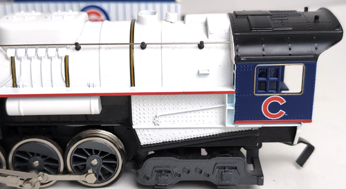 LIONEL - 2-8-4 Berkshire Locomotiva a vapore e tender "CHICAGO CUBS" - Scala O - Foto 6 di 18