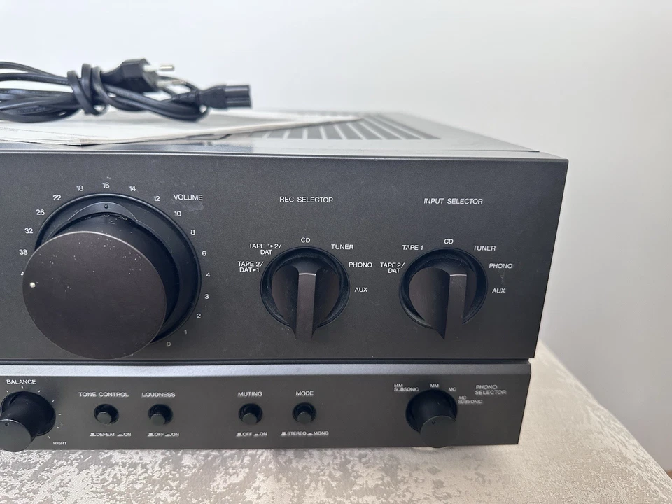 Technics SU-VX820 Verstärker Amplifier MOS Class A A Mit Anleitung Manual Retro - Bild 3 von 4