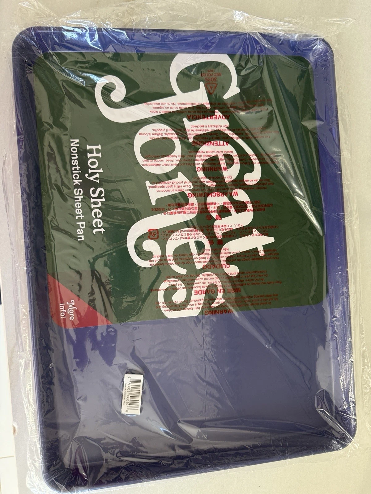 Great Jones Holy Sheet Aluminized Steel Nonstick Baking Sheet Pan in Blueberry
Opens in a new window