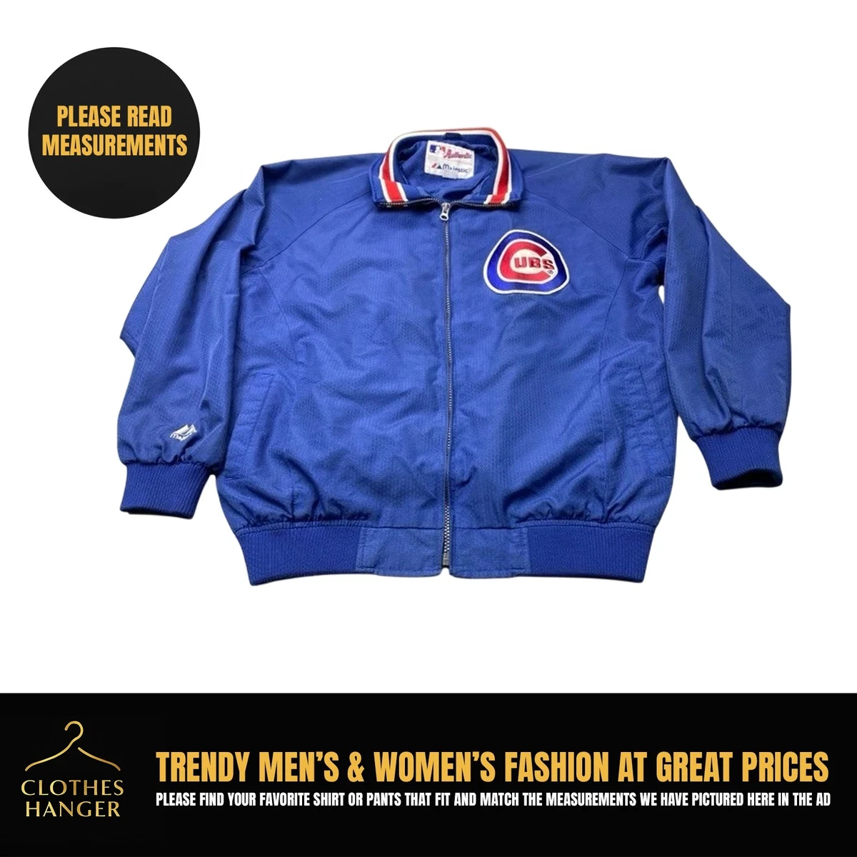 Majestic Chicago Cubs MLB Jackets for sale | eBay