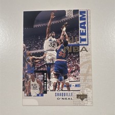 Upper Deck Shaquille O'Neal All-NBA Third Team Orlando Magic #23 1994-95