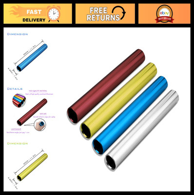 Aluminum Relay Batons for Track & Field, Corrosion Resistant, Smooth Surface, Ou