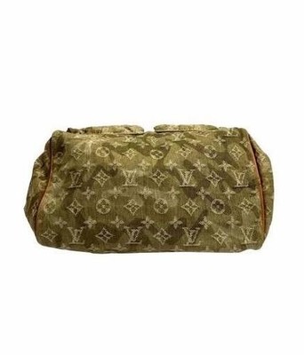 Louis Vuitton Jasmine M95772 Takashi Murakami Camo Denim Handbag