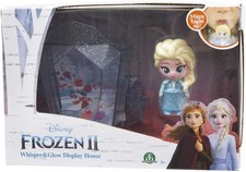 Giocattolo Frozen Elsa Whisper and Glow Bambola 6 cm che si Illumina con Casa