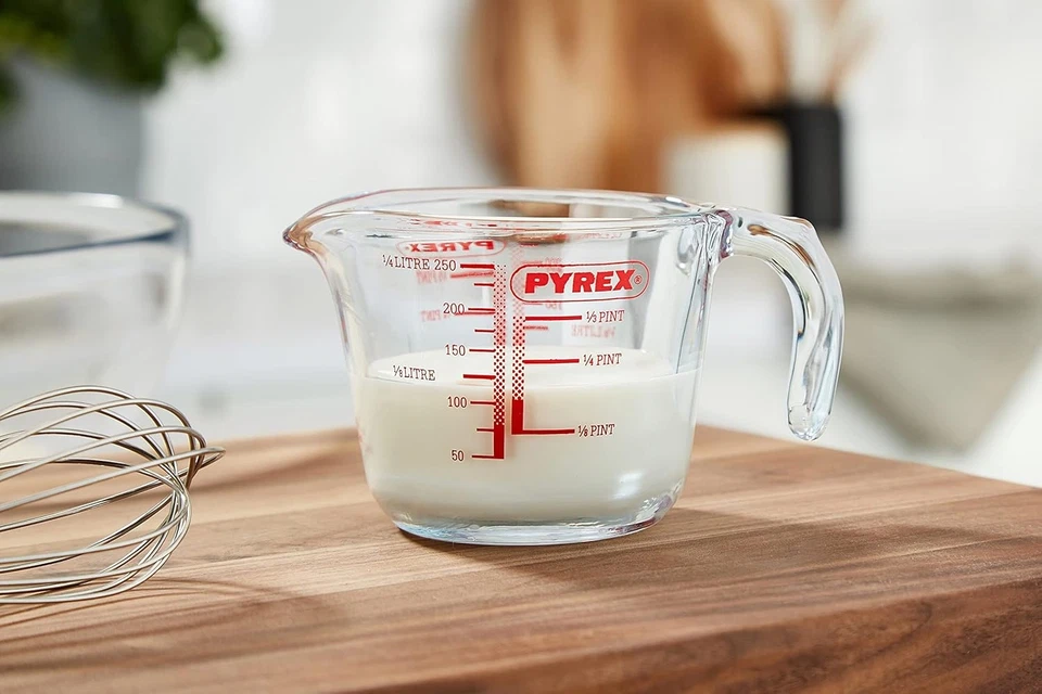 Pyrex vetro 0, 25L caraffa misurino, Vetro, trasparente, 259B000 8016 - Immagine 2 di 2