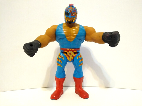 WWE Action Figure REY MYSTERIO Bend N' Bash 2021 Mattel