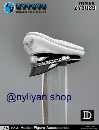 ZYTOYS ZY3029 1/6 Cappello Esercito Collezione Capitano Modello per Action Figure 12'' Giocattolo - Foto 15 di 30