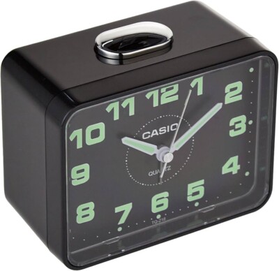 Casio TQ-218-1 Beep Alarm Clock NEW (Battery Included)
