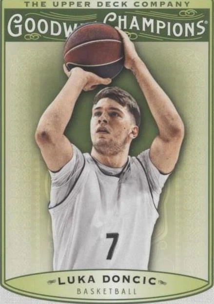 Upper Deck Luka Dončić Basketball Sports Trading Cards 