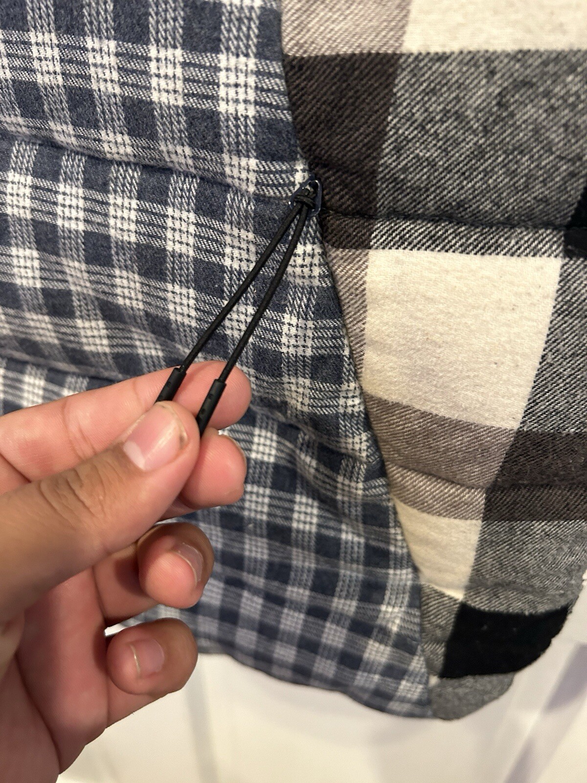 Kith Charlton Plaid Patchwork Puffer Reversible Q… - image 3