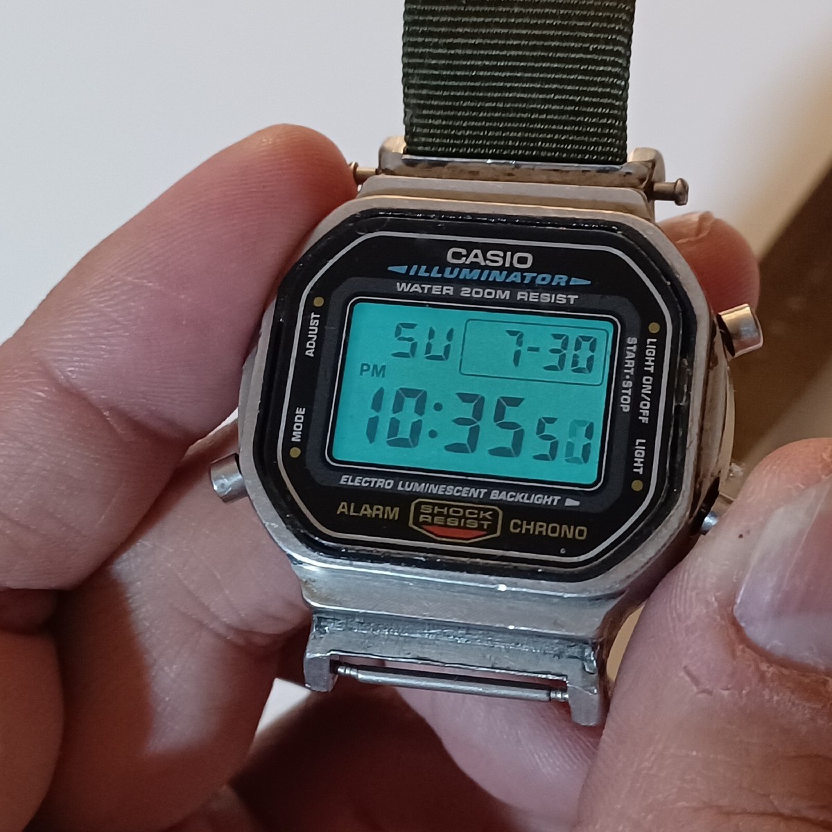 Vtg Casio DW-5600 Module 901 Caseback WORKING PARTS ONLY Vtg Casio DW-5600 Module 901 Caseback WORKING PARTS ONLY