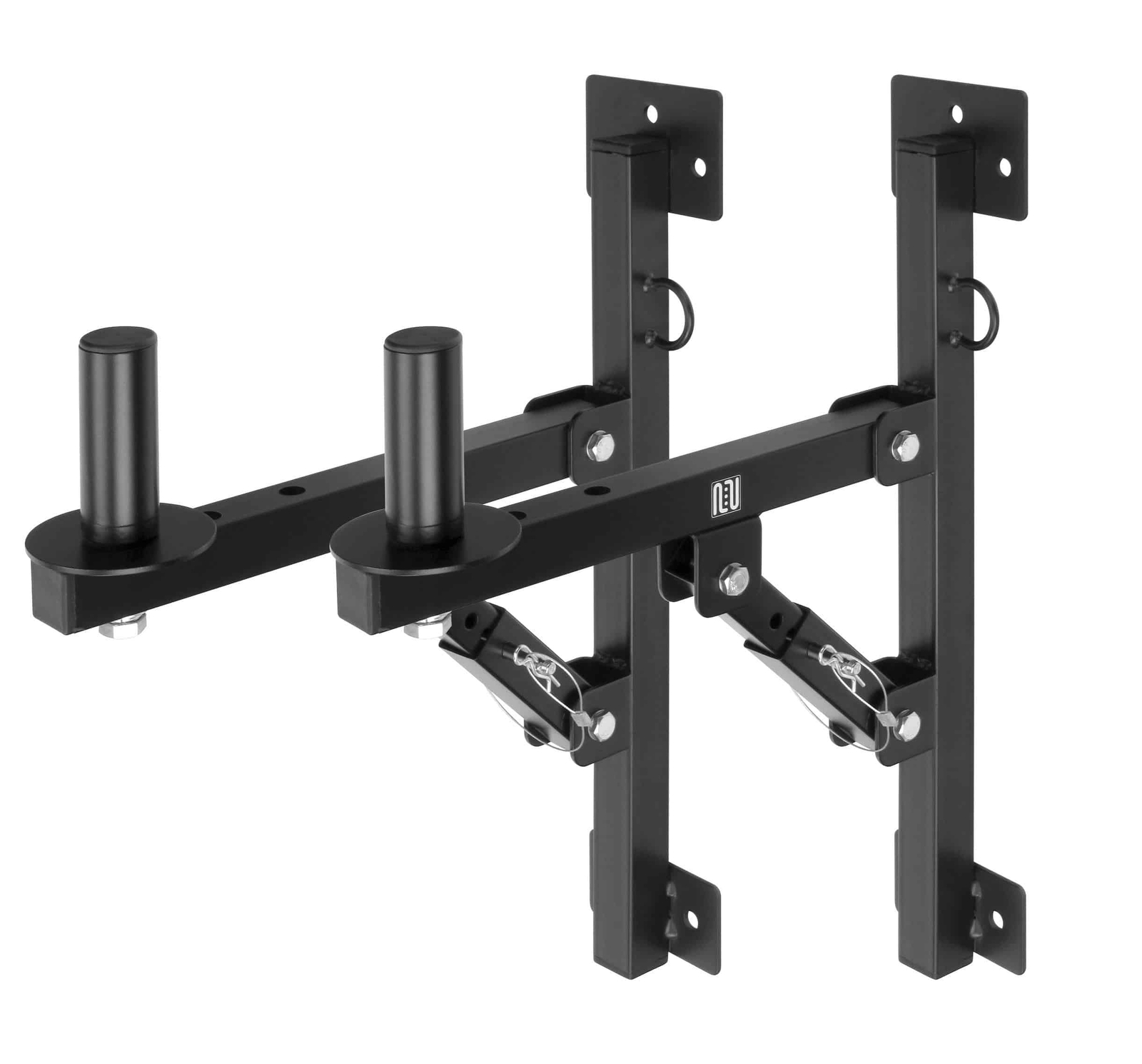 2-кратный ди-джей по имени ПА Лаутспрехер, управляющий студийным монитором Boxen Ständer.