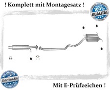Auspuffanlage für Hyundai Santa Fe I (SM) 2.0 CRDi 83/92KW Auspuff Montagesatz