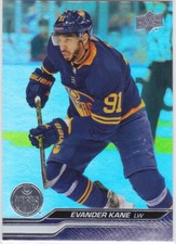 2023-24 UD..EVANDER KANE..SILVER FOIL..CARD # 73..OILERS..FREE COMBINED SHIP