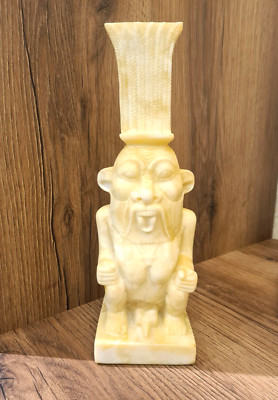 Exquisite Ancient Egyptian God Bes Statue - Symbol of Fertility and Childbirth
