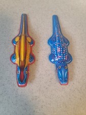 TIN LITHO ALLIGATOR CLICKER NOISE MAKERS