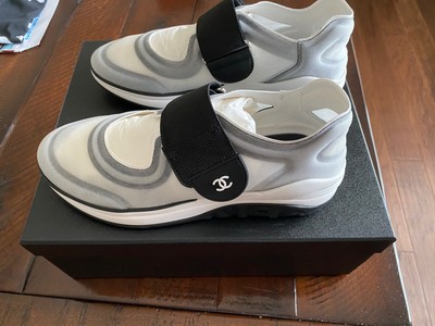 white chanel sneakers 2019