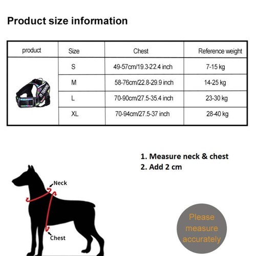 Personalised No-Pull Padded Dog Harness Small Medium Dogs Safety Strip Colourful - Picture 3 of 42