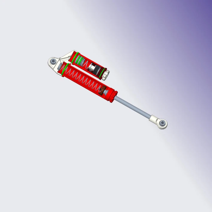 Vitavon AXP8 L Shape Front Shocks 135mm For Axial AXP8 Gilamon 1/8 - Image 4 of 4