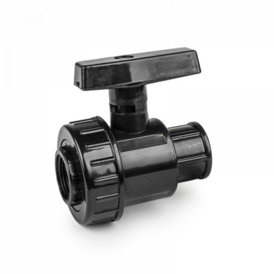 PVC Kugelhahn Doppelverschraubung Druckrohr 3/4'' bis 4'' Teich Fische Koi Rohrverschraubung