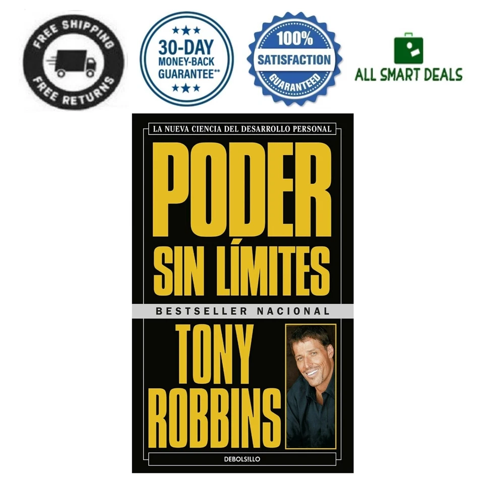 Libro El Poder Sin Limites De Anthony Tony Robbins En Español Fisico Nuevo Envio - Image 3 of 4