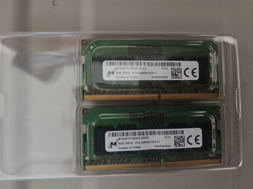 Micron 8GB 1RX16 PC4-3200AA-SC0-11 Laptop P/N: MTA4ATF1G64HZ-3G2E2 (A-13) (2) - Picture 3 of 3