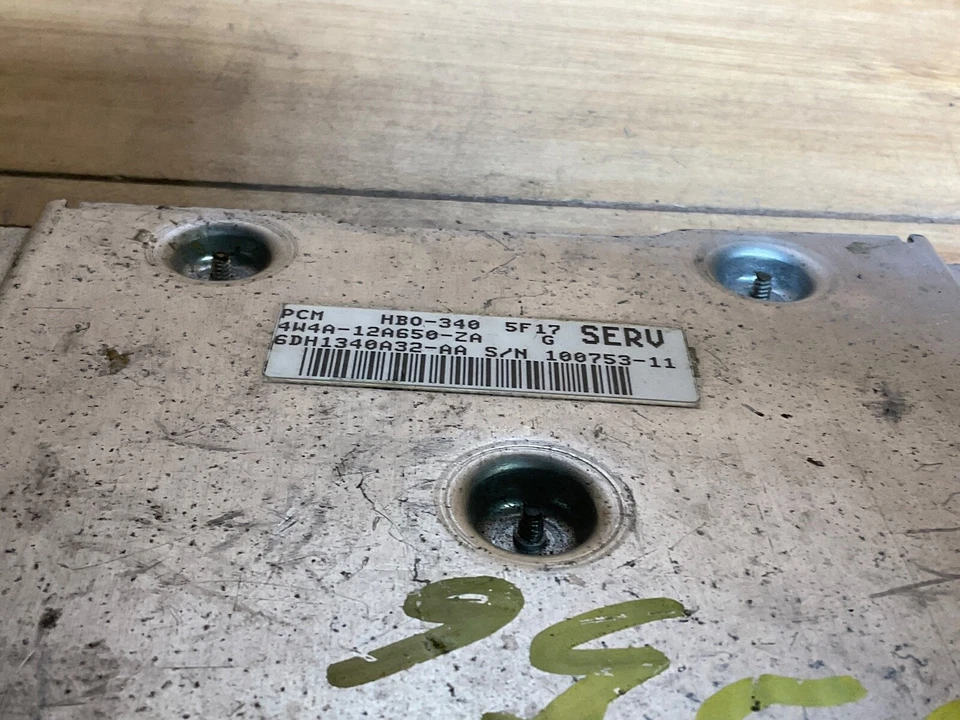 Lincoln LS 2004 módulo de computadora de motor de 3,9 L ECM ECU 4W4A-12A650-ZA Foto 3 de 4