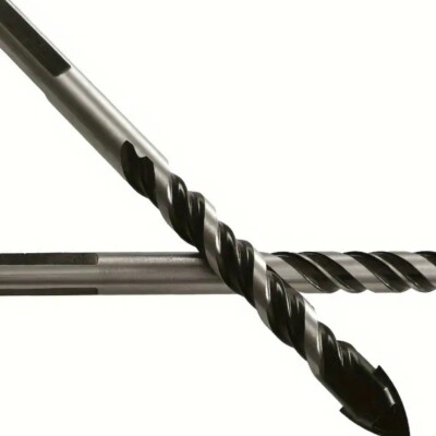 2 Stück 6 mm Steinbohrer Hartmetall Dreieckspitze