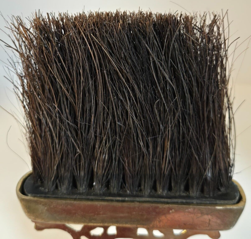 Vtg Andrea By Sadek Solid Brass Ornate Victorian Duster And Fireplace Dustpan - Picture 12 of 12