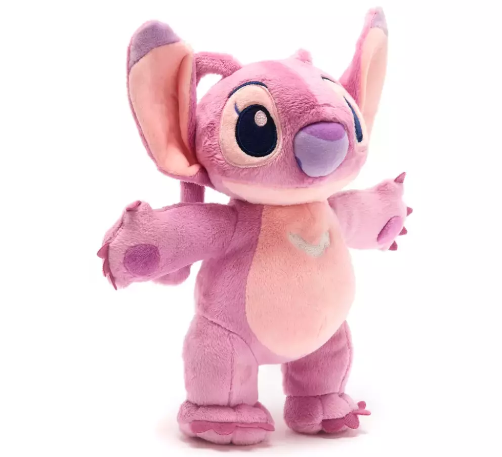 Disney ANGEL Lilo & Stitch Plush 10” Pink Small Pink Purple