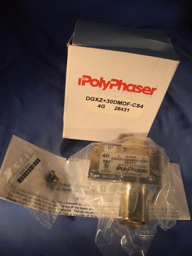 Polyphaser DGXZ+30DMDF-CS4 4G 28431 800MHz bis 2700mhz Überspannungsschutz (Neu in OVP)