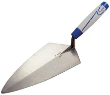 W Rose Brick Trowel 11" Philadelphia Pattern ProForm Handle