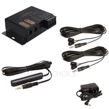 Hidden IR Infrared Remote Control Repeater Extender 2 Emitters 1 Receiver  Kit