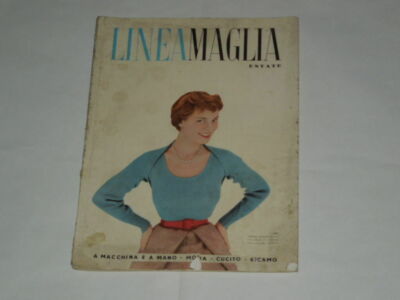 FASHION-LINE JERSEY SUMMER YEAR 1954 PAGES 106 REALLY UNMISSABLE AND BEAUTIFUL