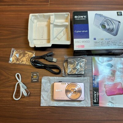 Sony Cyber-shot DSC-WX50 16.2MP Digital Camera - Silver for Sony Cyber-shot DSC-WX50 16.2MP Digital Camera - Silver for