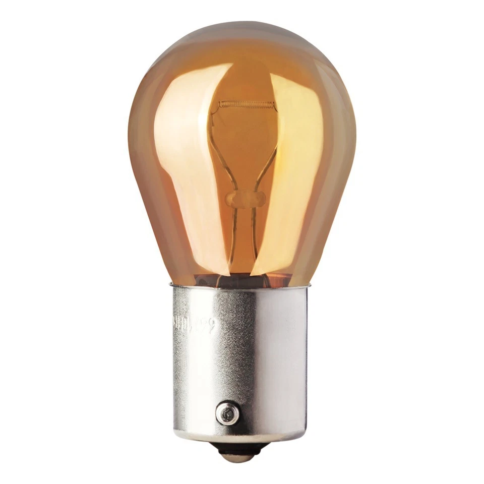 Philips SilverVision PY21W 21W Dos Bombillas Luz de Señal de Giro Frontal Repuesto OE Foto 2 de 4