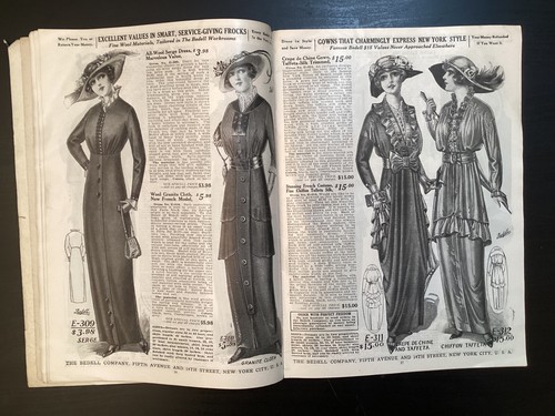 1914 Bedell Spring Catalog Clothes w/ New Yorks Latest Styles - Foto 9 di 17
